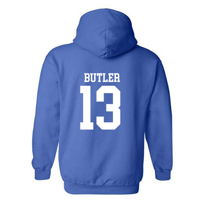 MTSU - NCAA Football : Ziyon Butler - Replica Shersey Hooded Sweatshirt-1