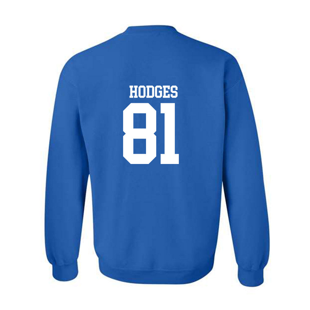 MTSU - NCAA Football : Wilson Hodges - Replica Shersey Crewneck Sweatshirt-1