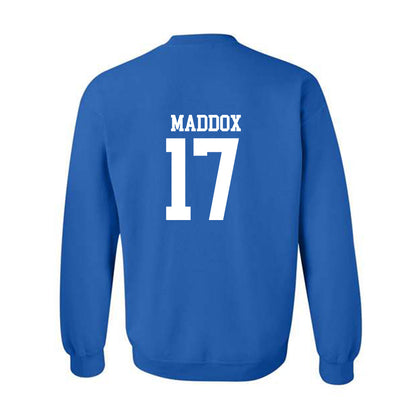 MTSU - NCAA Football : Bryson Maddox - Replica Shersey Crewneck Sweatshirt-1
