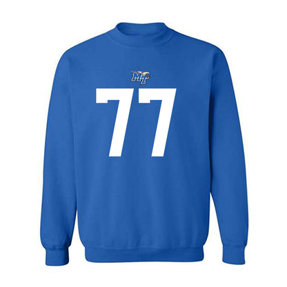 MTSU - NCAA Football : Diego Blattler - Replica Shersey Crewneck Sweatshirt-0
