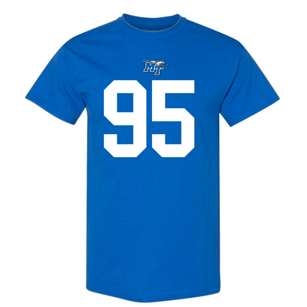 MTSU - NCAA Football : Zeion Simpson-smith - Replica Shersey T-Shirt-0