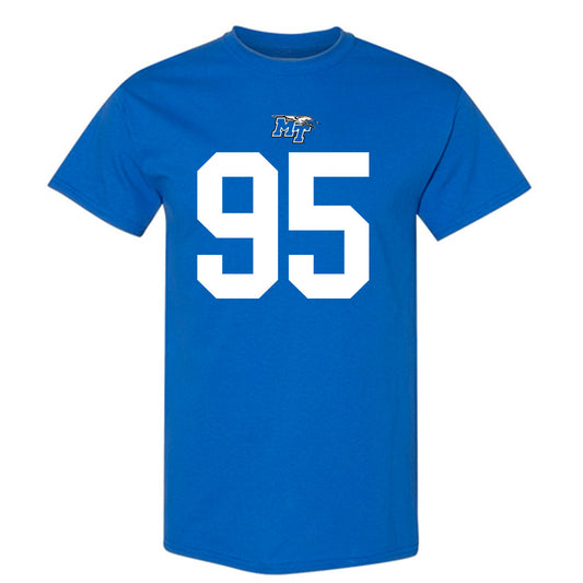 MTSU - NCAA Football : Zeion Simpson-smith - Replica Shersey T-Shirt-0