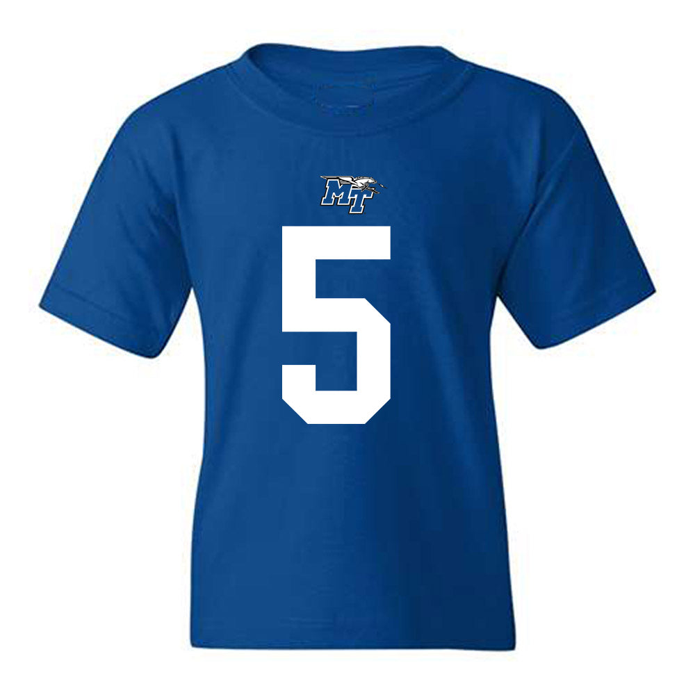 MTSU - NCAA Football : Dyson McCutcheon - Replica Shersey Youth T-Shirt-0