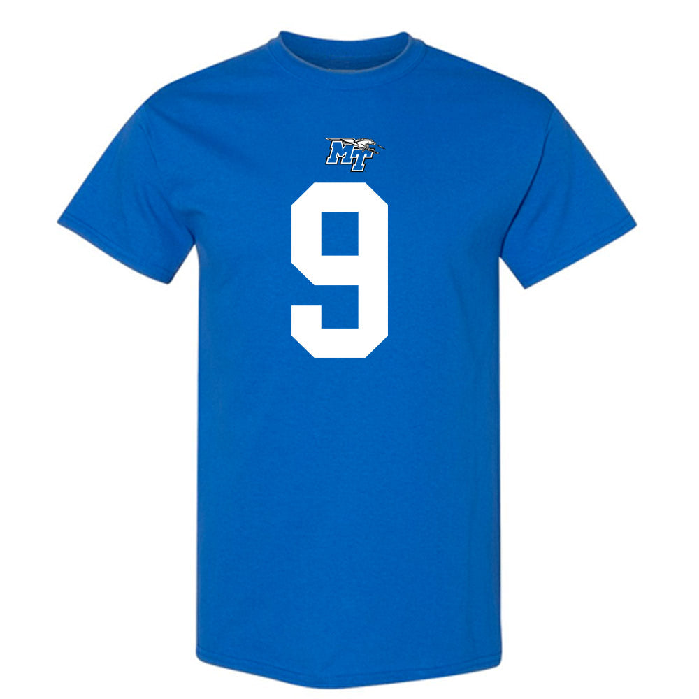 MTSU - NCAA Football : Terrence Brown - Replica Shersey T-Shirt-0