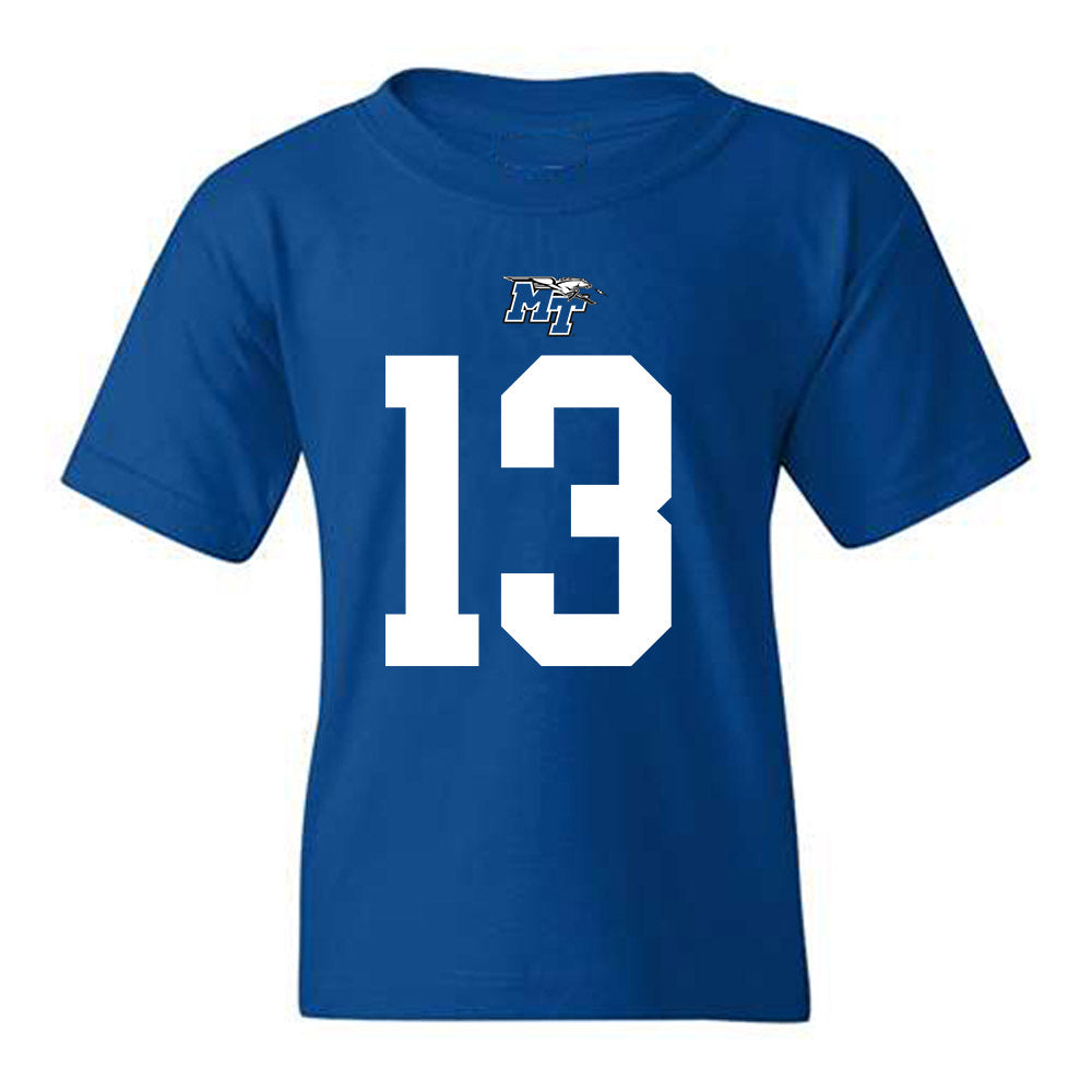 MTSU - NCAA Football : Ziyon Butler - Replica Shersey Youth T-Shirt-0