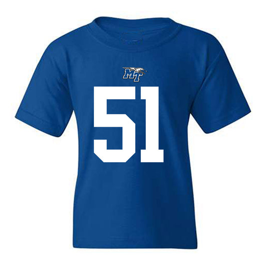 MTSU - NCAA Football : Shane Rochelle - Replica Shersey Youth T-Shirt-0