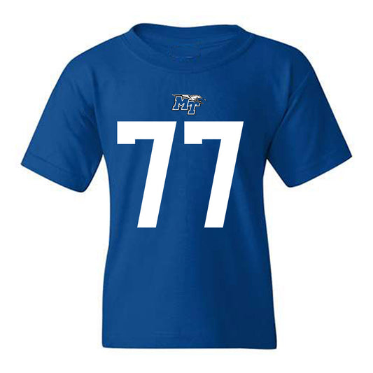 MTSU - NCAA Football : Diego Blattler - Replica Shersey Youth T-Shirt-0