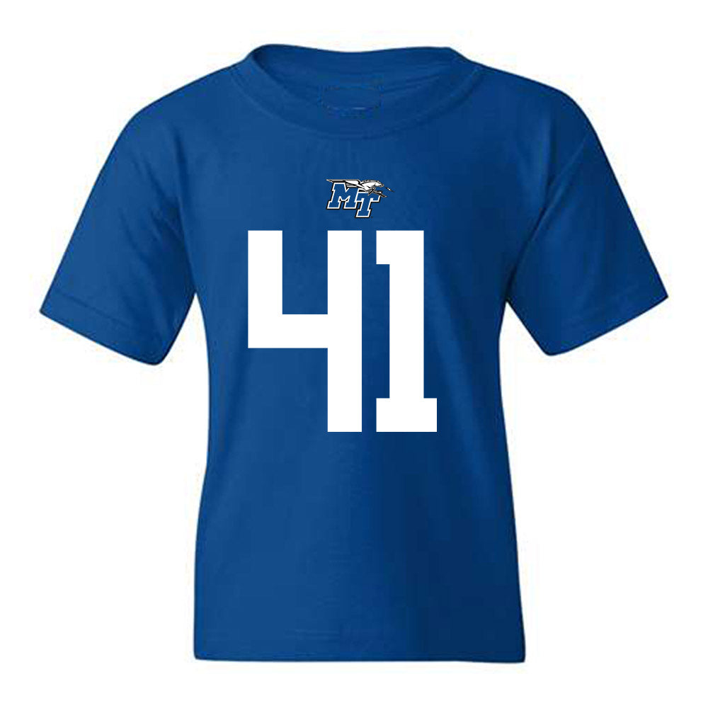 MTSU - NCAA Football : Trashun Griffin - Replica Shersey Youth T-Shirt-0