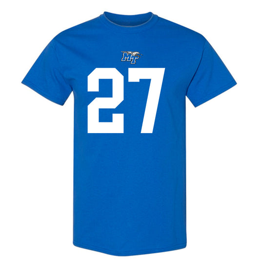 MTSU - NCAA Football : Jalen Jackson - Replica Shersey T-Shirt-0