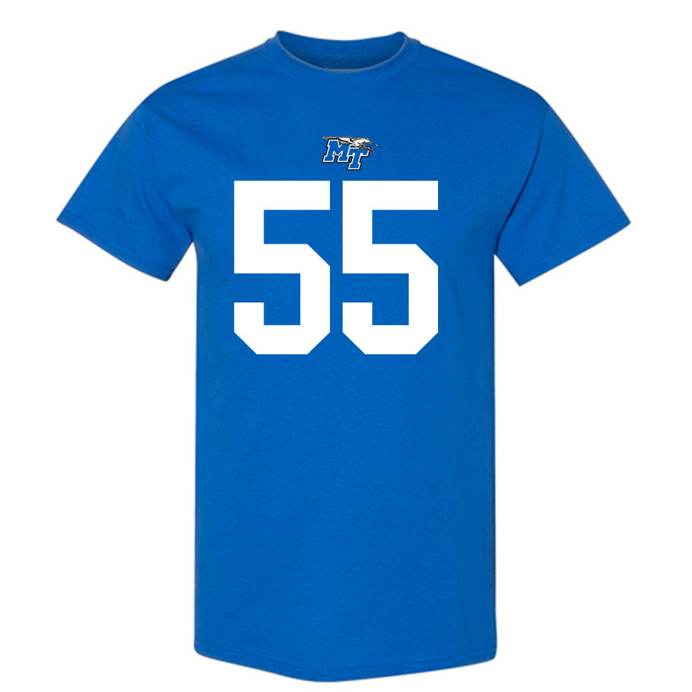 MTSU - NCAA Football : Adrian Crespin - Replica Shersey T-Shirt-0