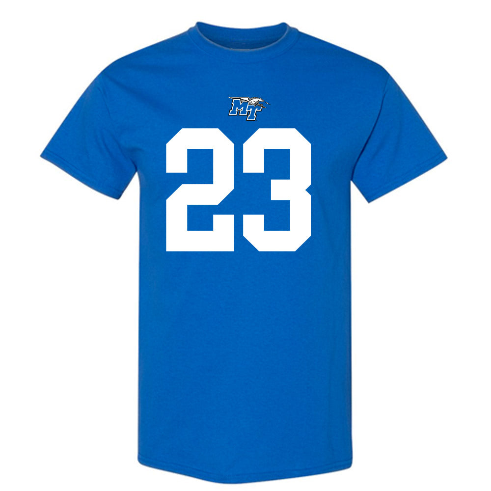 MTSU - NCAA Football : Malachi Steele - Replica Shersey T-Shirt-0