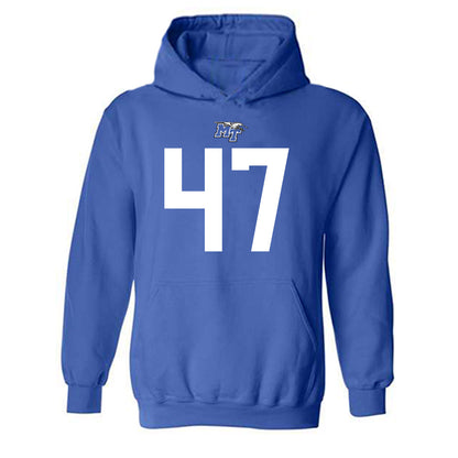 MTSU - NCAA Football : Chayce Smith - Replica Shersey Hooded Sweatshirt-0