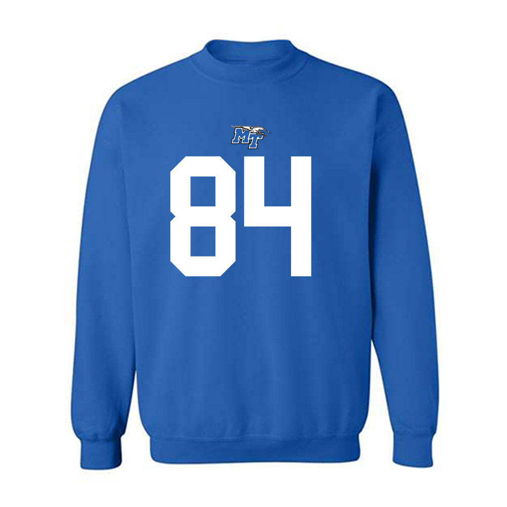 MTSU - NCAA Football : Jadin Hambrick - Replica Shersey Crewneck Sweatshirt-0