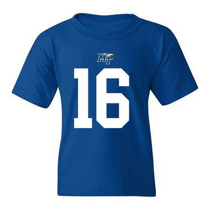 MTSU - NCAA Football : Jaiyden Thompson - Replica Shersey Youth T-Shirt-0