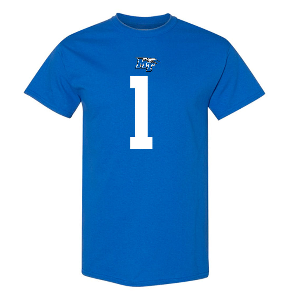 MTSU - NCAA Football : Markus Allen - Replica Shersey T-Shirt-0