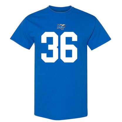 MTSU - NCAA Football : Christopher Ragans - Replica Shersey T-Shirt-0