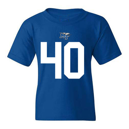 MTSU - NCAA Football : BJ Ausmer - Replica Shersey Youth T-Shirt-0