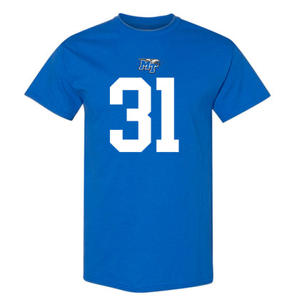 MTSU - NCAA Football : Mathias Malaki-Donaldson - Replica Shersey T-Shirt-0