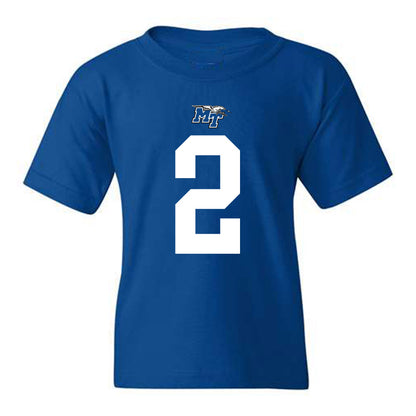 MTSU - NCAA Football : DeArre McDonald - Youth T-Shirt