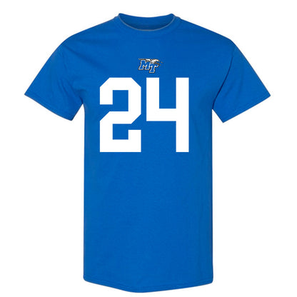 MTSU - NCAA Football : Camari Hall - Replica Shersey T-Shirt-0