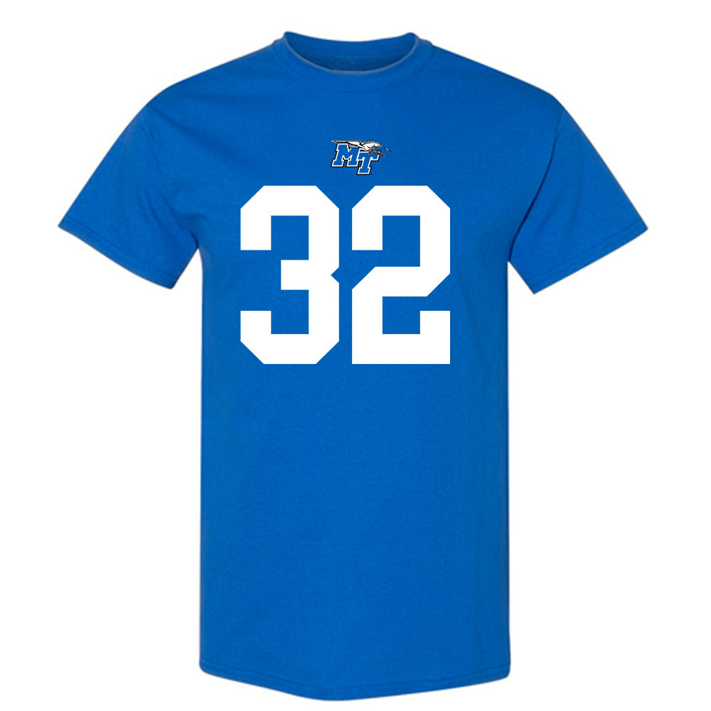 MTSU - NCAA Football : Jonas Jimerson - Replica Shersey T-Shirt-0