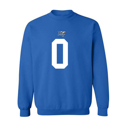 MTSU - NCAA Football : Santana Fleming - Replica Shersey Crewneck Sweatshirt-0