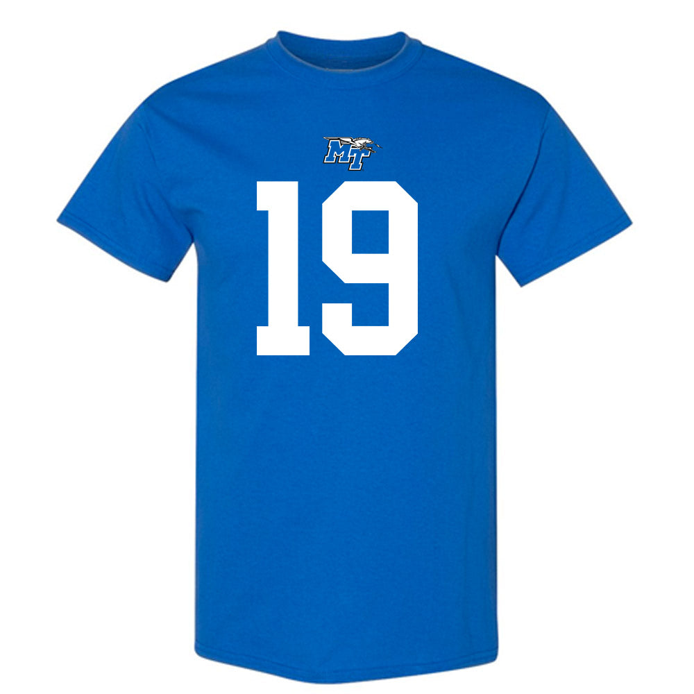 MTSU - NCAA Football : Kason Stokes - Replica Shersey T-Shirt-0