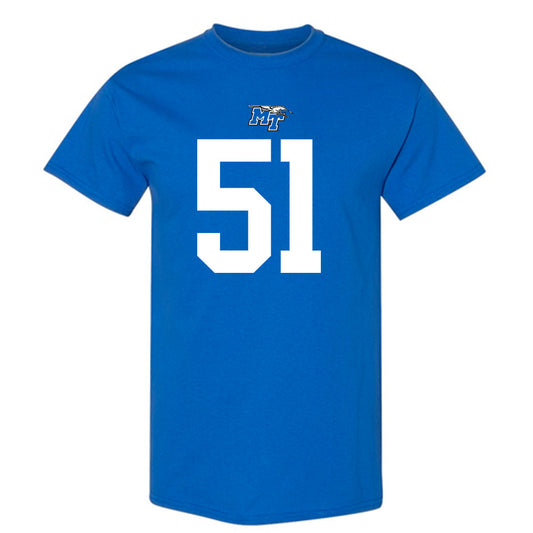 MTSU - NCAA Football : Shane Rochelle - Replica Shersey T-Shirt-0