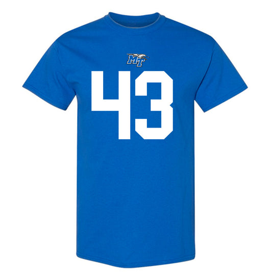 MTSU - NCAA Football : Aidan Butts - Replica Shersey T-Shirt-0