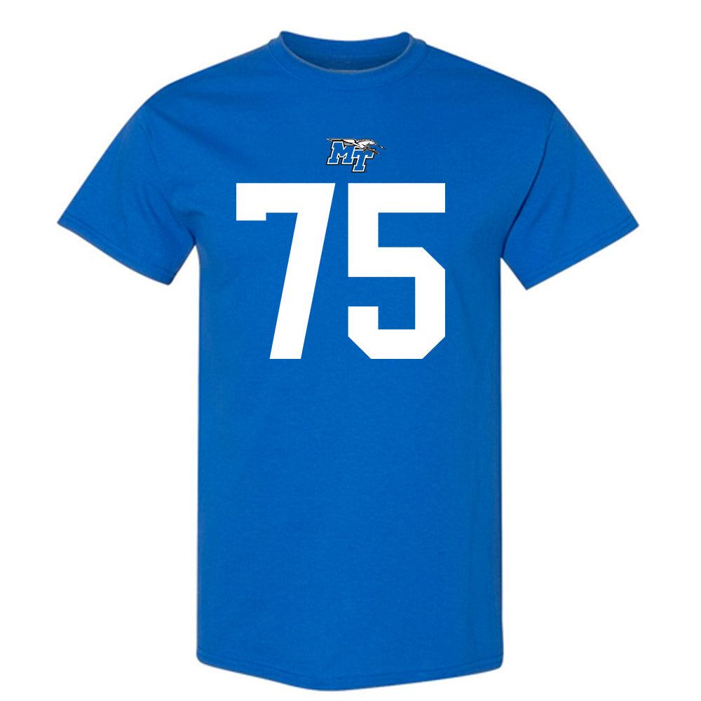MTSU - NCAA Football : Reese Tripp - Replica Shersey T-Shirt-0