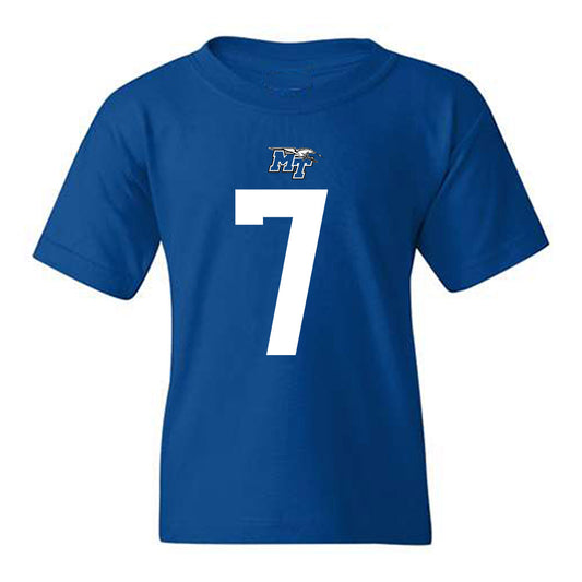MTSU - NCAA Football : Christofer Noble - Replica Shersey Youth T-Shirt-0