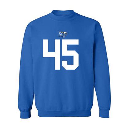 MTSU - NCAA Football : Jayden Arenas-Michel - Replica Shersey Crewneck Sweatshirt-0