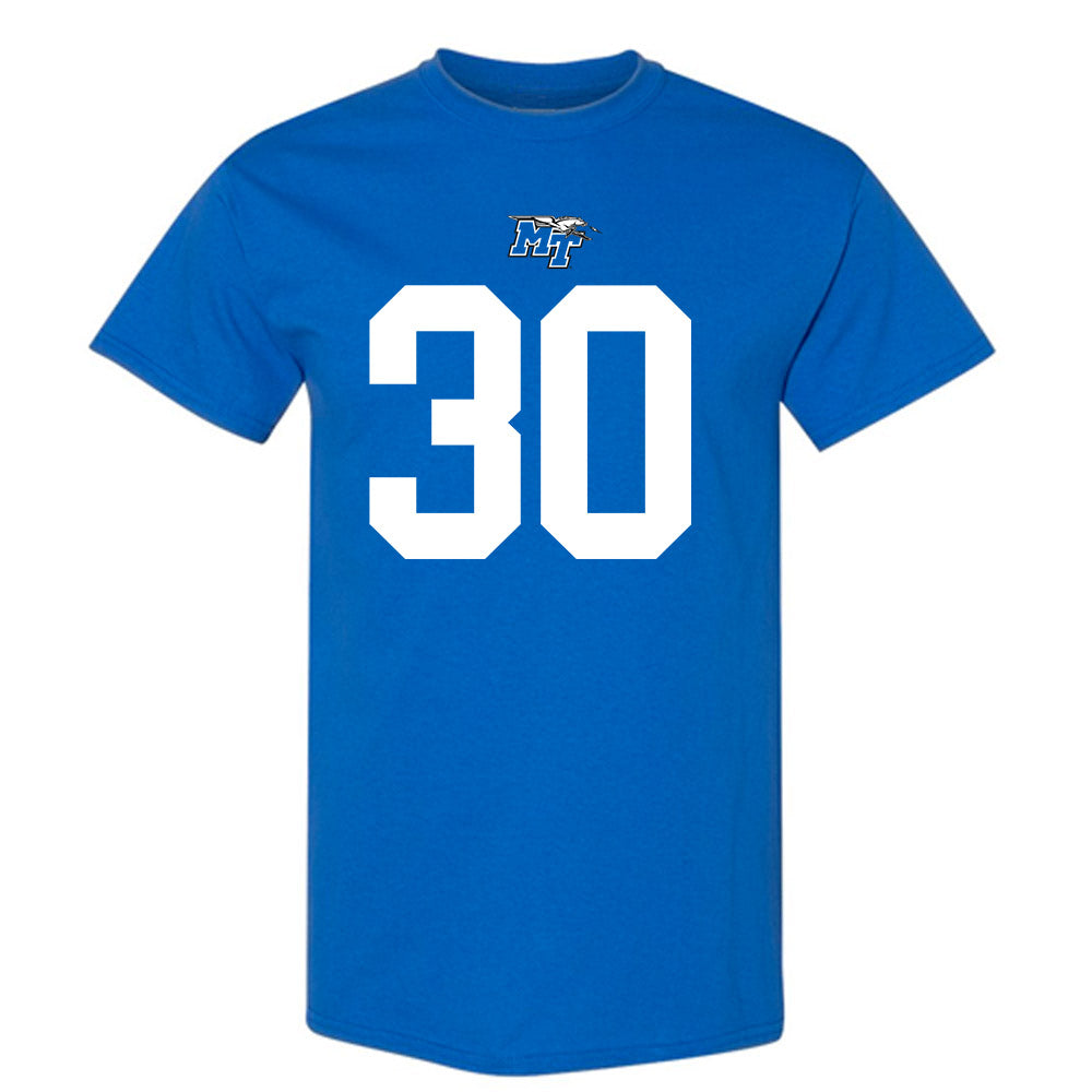 MTSU - NCAA Football : Bryce Williams - Replica Shersey T-Shirt-0