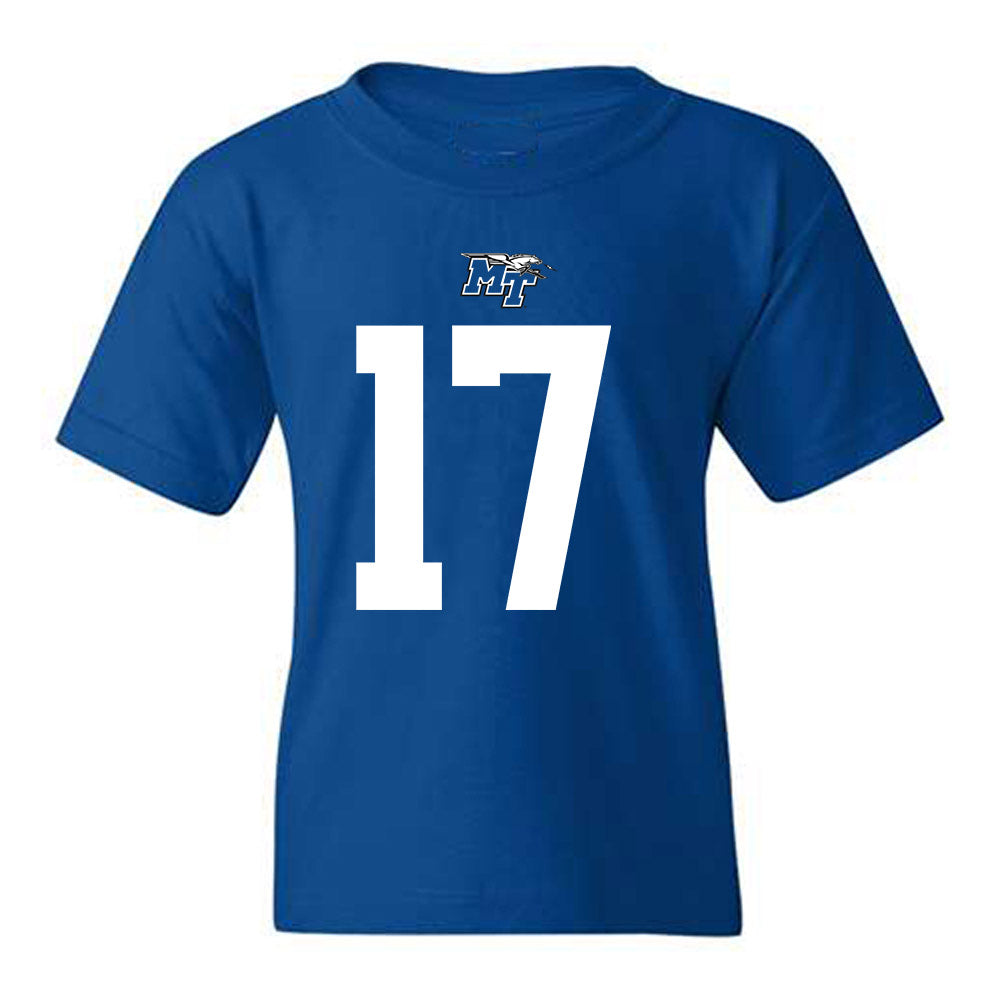 MTSU - NCAA Football : Jayson Lowe - Replica Shersey Youth T-Shirt-0