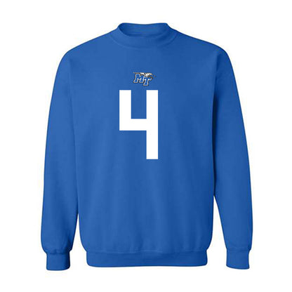 MTSU - NCAA Football : Tyree Patterson - Replica Shersey Crewneck Sweatshirt-0