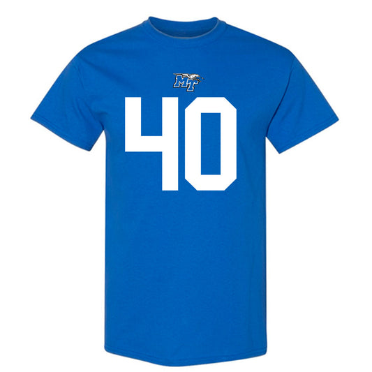 MTSU - NCAA Football : BJ Ausmer - Replica Shersey T-Shirt-0