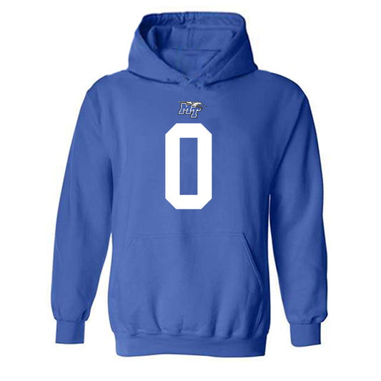 MTSU - NCAA Football : Santana Fleming - Replica Shersey Hooded Sweatshirt-0