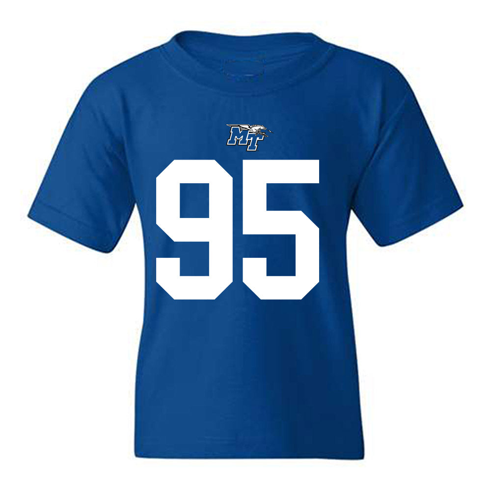 MTSU - NCAA Football : Zeion Simpson-smith - Replica Shersey Youth T-Shirt-0
