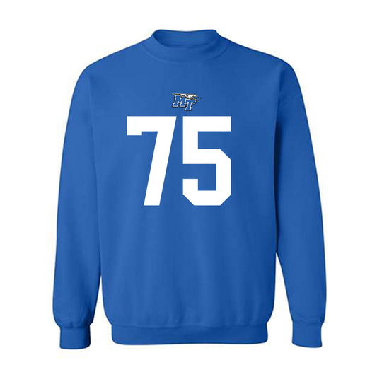 MTSU - NCAA Football : Reese Tripp - Replica Shersey Crewneck Sweatshirt-0