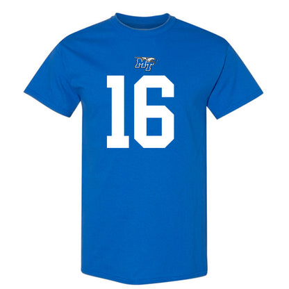MTSU - NCAA Football : Jaiyden Thompson - Replica Shersey T-Shirt-0