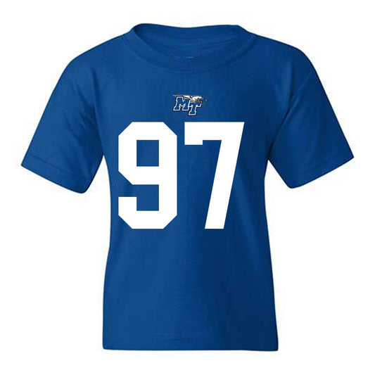 MTSU - NCAA Football : Aden Caine - Replica Shersey Youth T-Shirt-0