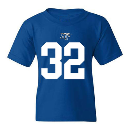 MTSU - NCAA Football : Ashton Logan - Replica Shersey Youth T-Shirt-0