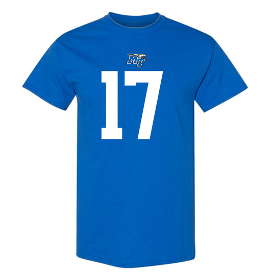 MTSU - NCAA Football : Jayson Lowe - Replica Shersey T-Shirt-0