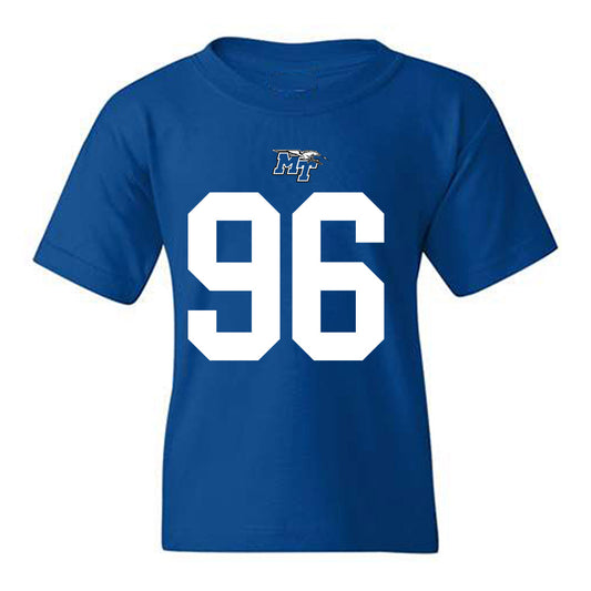 MTSU - NCAA Football : Christien Moreau - Replica Shersey Youth T-Shirt-0