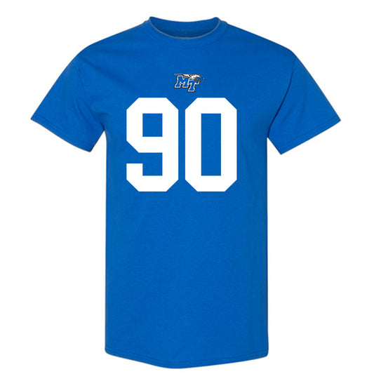 MTSU - NCAA Football : Justin Bodford - Replica Shersey T-Shirt-0