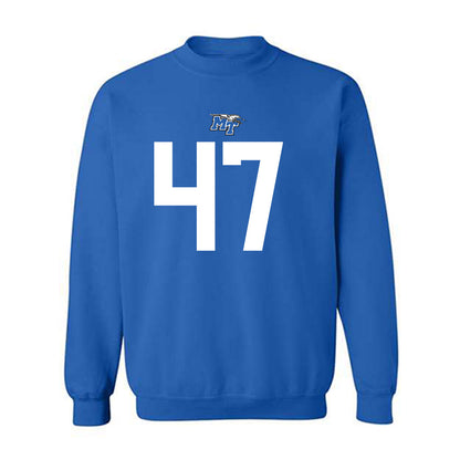 MTSU - NCAA Football : Chayce Smith - Replica Shersey Crewneck Sweatshirt-0