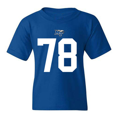 MTSU - NCAA Football : Kyle Larkin - Replica Shersey Youth T-Shirt-0