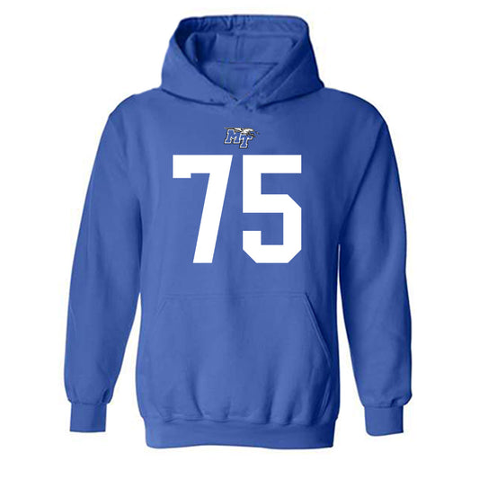 MTSU - NCAA Football : Reese Tripp - Replica Shersey Hooded Sweatshirt-0