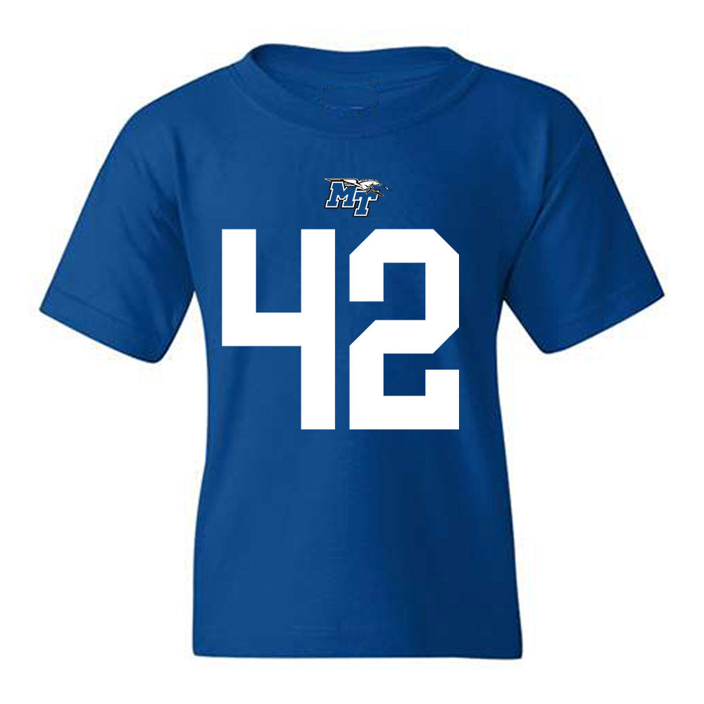 MTSU - NCAA Football : Lagarrius Sims - Replica Shersey Youth T-Shirt-0