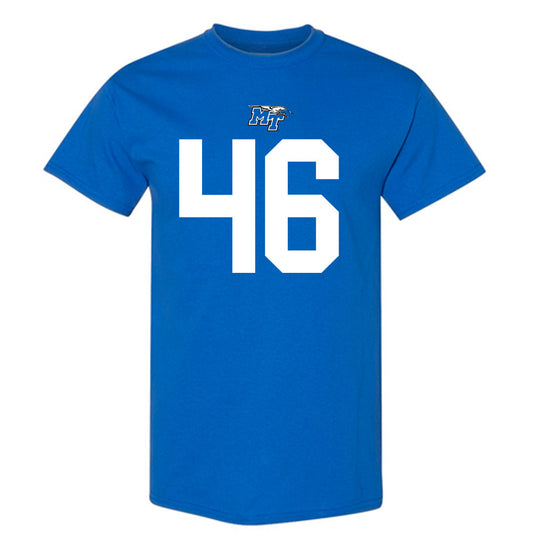 MTSU - NCAA Football : Reggie Johnson - Replica Shersey T-Shirt-0